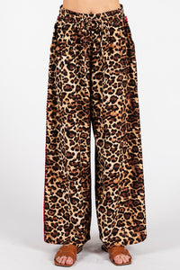 Leopard Track Pants