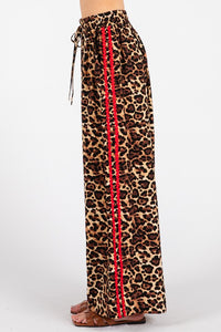 Leopard Track Pants