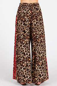 Leopard Track Pants