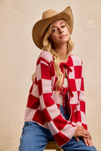 Sweetheart Checkered Sweater