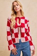 Sweetheart Checkered Sweater