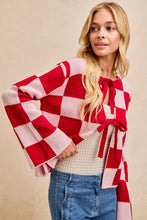 Sweetheart Checkered Sweater