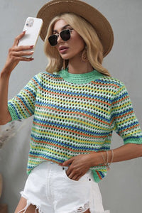 Carry On Striped Knit Top