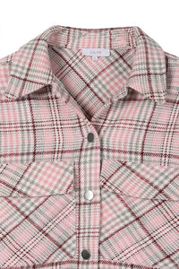 Plaid Cropped Jacket