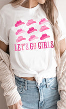 Lets Go Girls Cowgirl Hat Graphic Tee PLUS